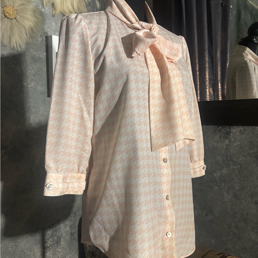Kardashian Kollection Light Pink Blouse